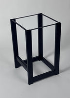 Stelaż metalowy do hokera czarny Simple Frame