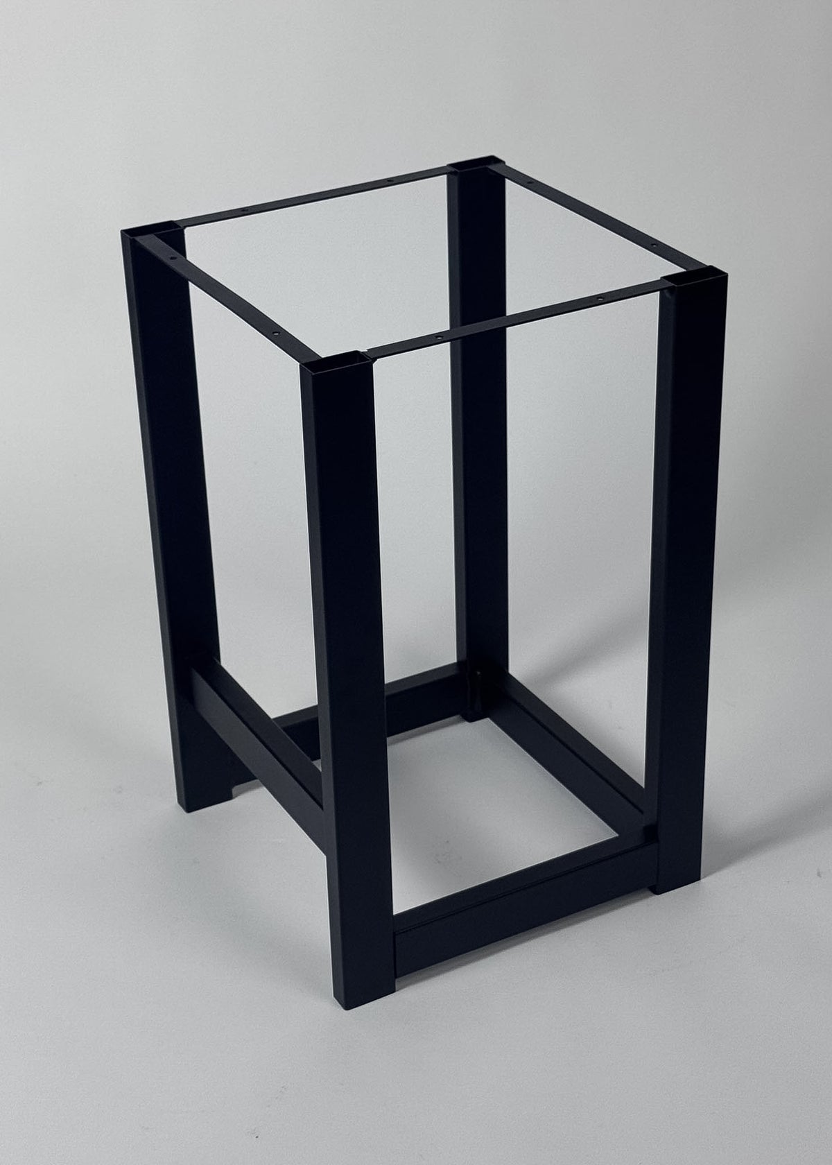 Stelaż metalowy do hokera czarny Simple Frame