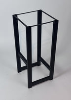 Stelaż metalowy do hokera czarny Simple Frame